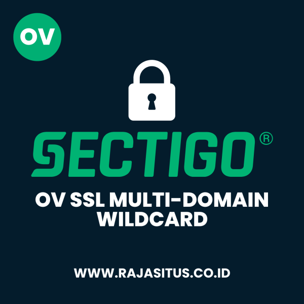 jual Sectigo OV SSL Multi-Domain Wildcard murah